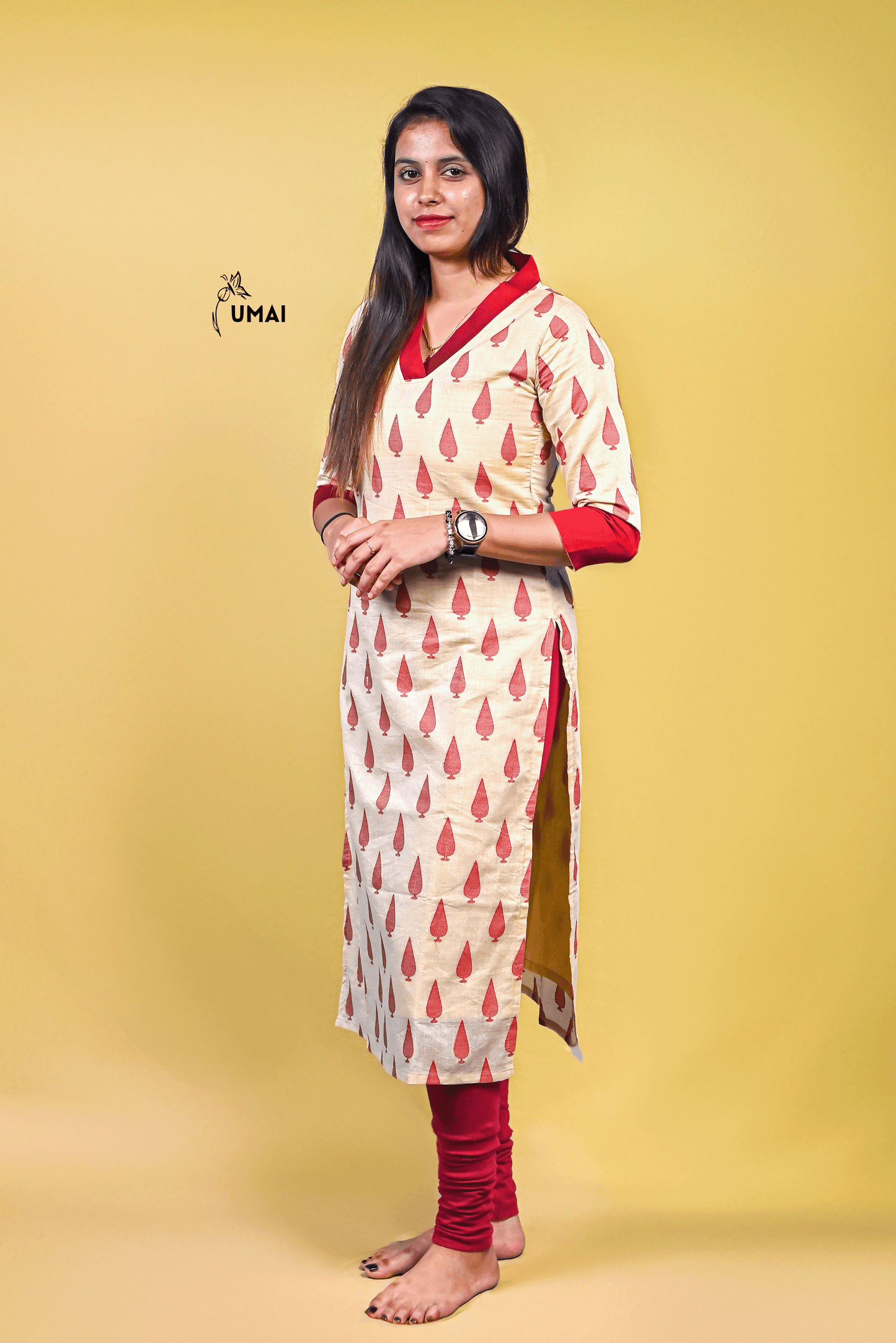 Rustic Red Kurti