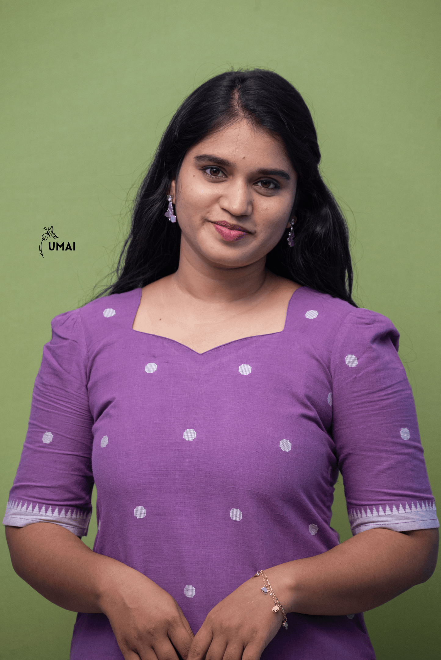 Purple Pehnaz - 3 Piece Cotton Set