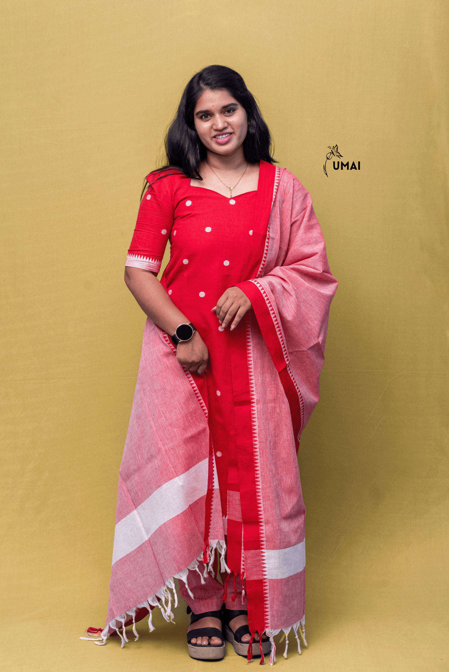 Saffron Spark - 3 Piece Cotton Set