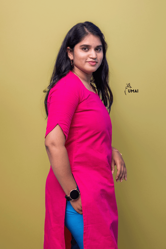 Mangalagiri Blue & Pink Charm