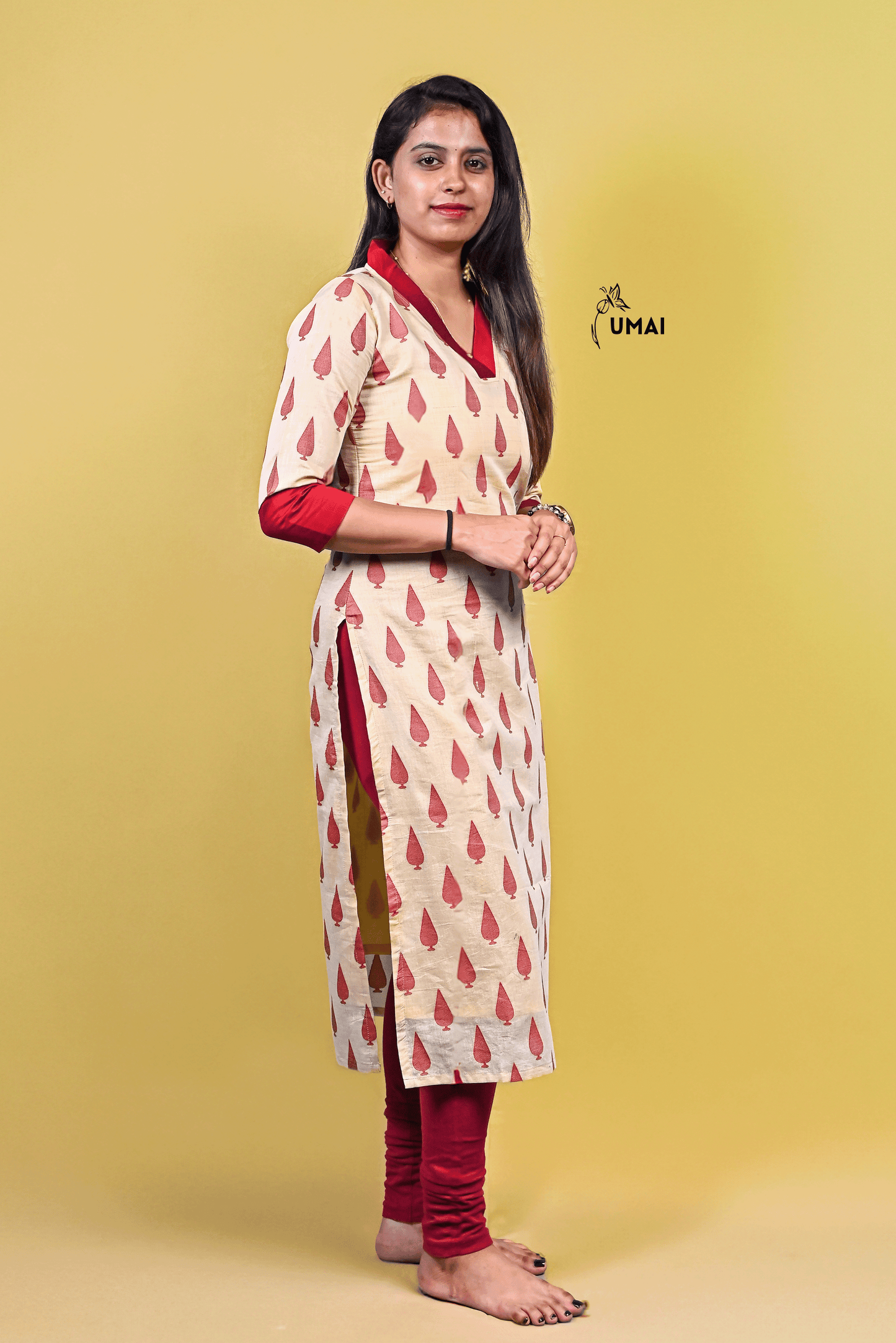 Rustic Red Kurti