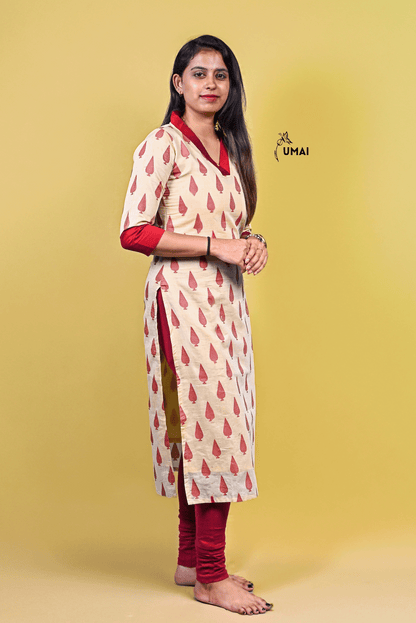 Rustic Red Kurti