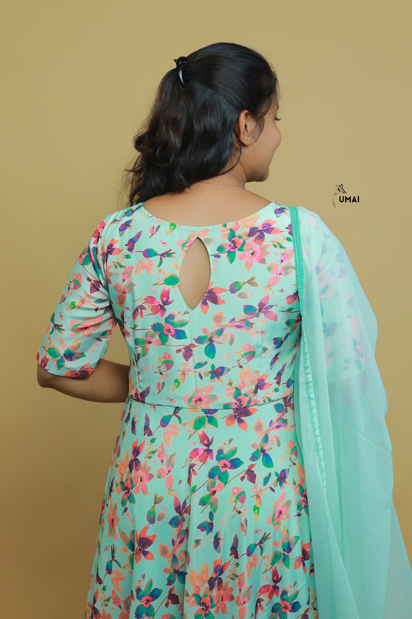 Pistachio Anarkali