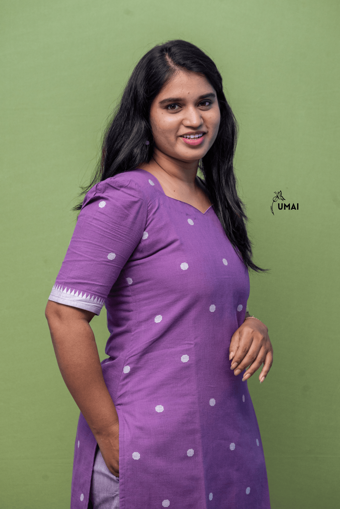 Purple Pehnaz - 3 Piece Cotton Set